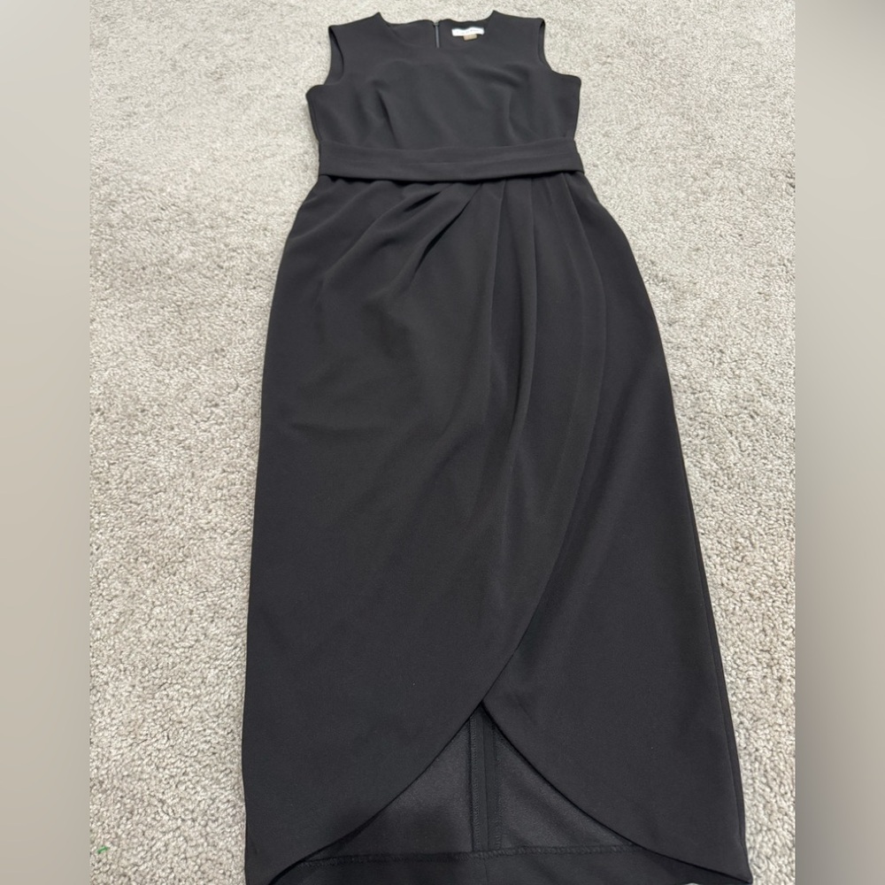 Elegant Black Sleeveless Dress CK
